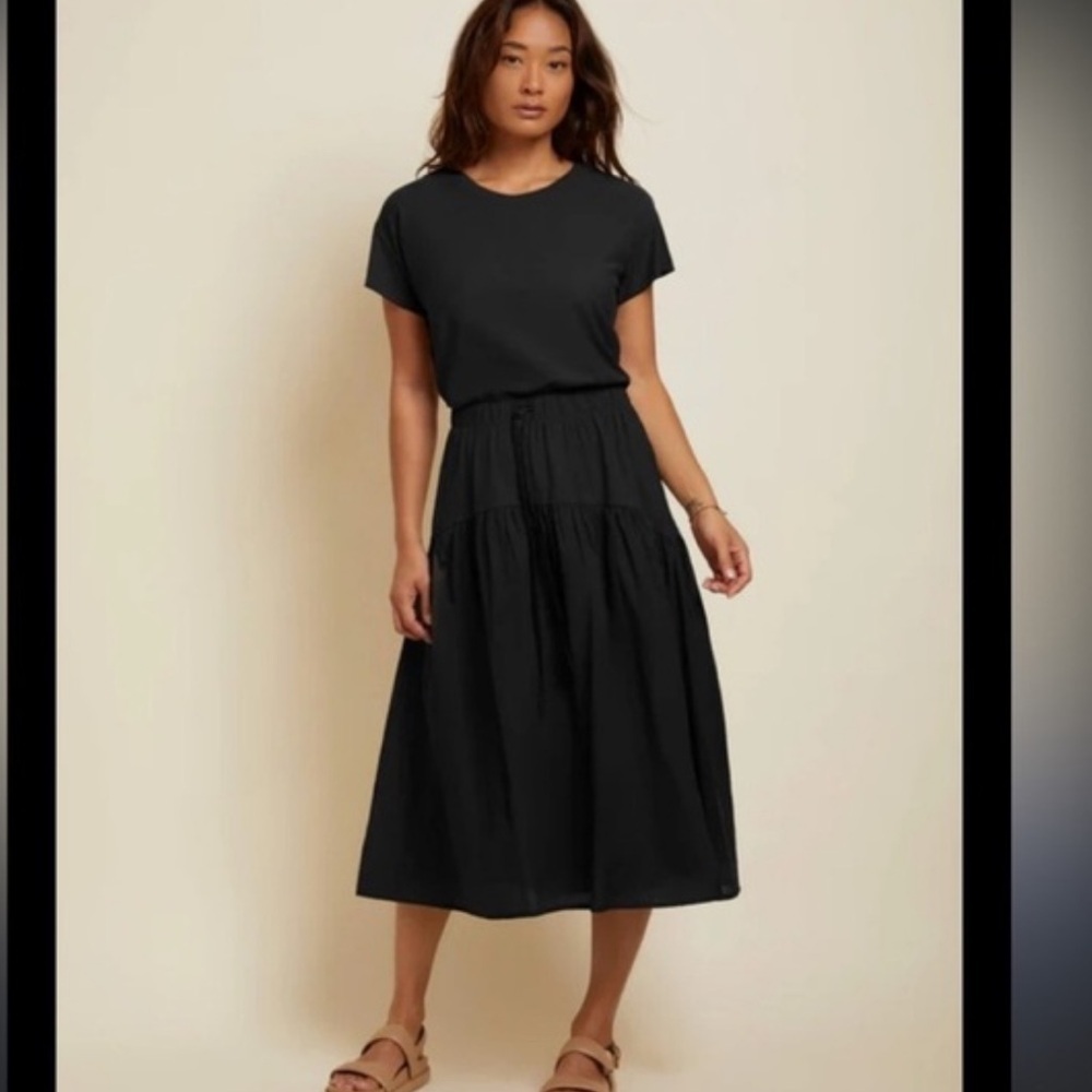 Nation LTD Azalia Dress Black Midi Dress - Picture 5 of 5